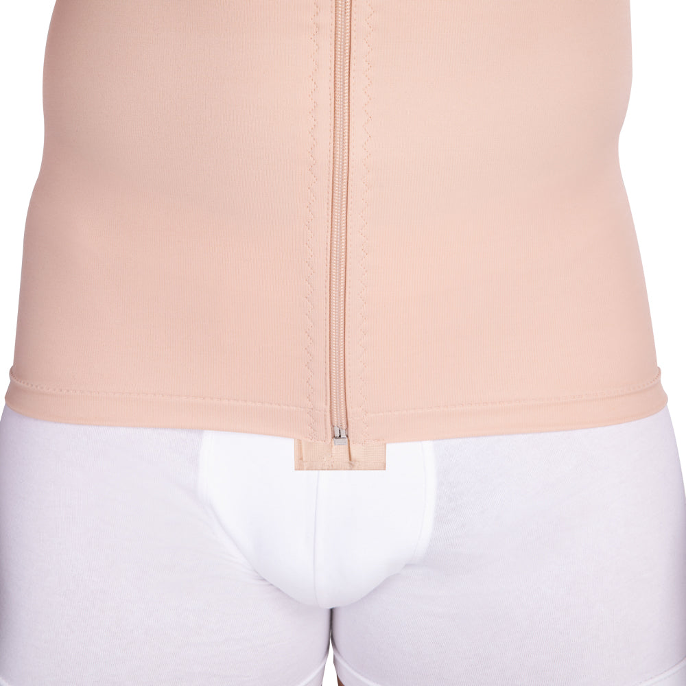 MTmL Comfort Kompressions-Unterhemd Herren – Detailansicht Saum und Abschluss Amazon