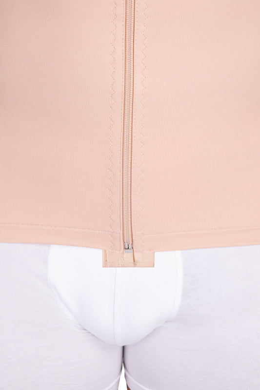 MTmL Comfort Kompressions-Unterhemd Herren – Detailansicht Saum und Abschluss Web 