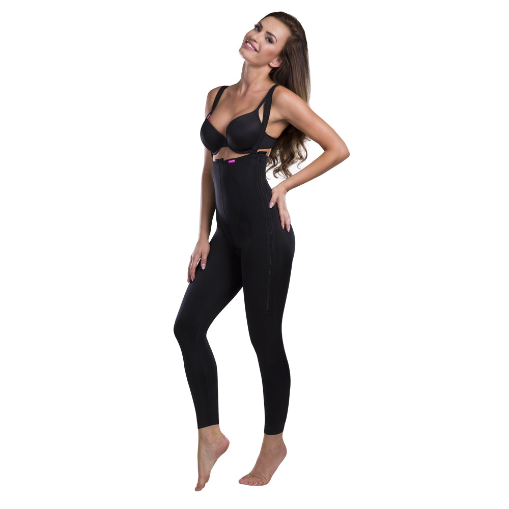 VB Comfort Ganzkörper-Kompressionsanzug Schwarz – Frontansicht 533x800 Web 