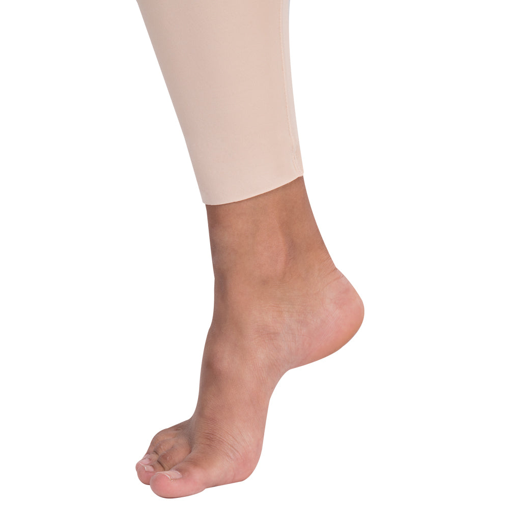 VB Comfort Kompressionsanzug Beige – Detailansicht Beinabschluss Amazon 