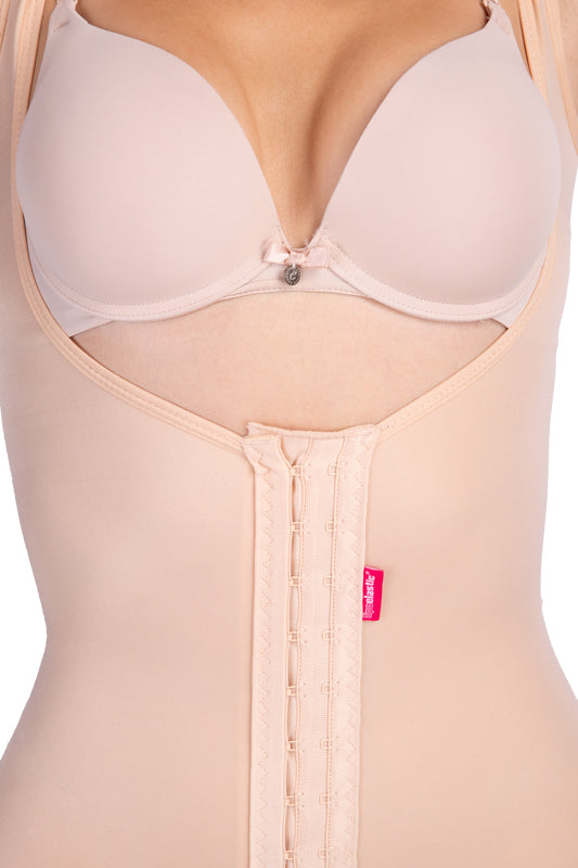 Lipoelastic VF Body BBO – Post-OP Ganzkörper-Body mit offenem Gesässbereich