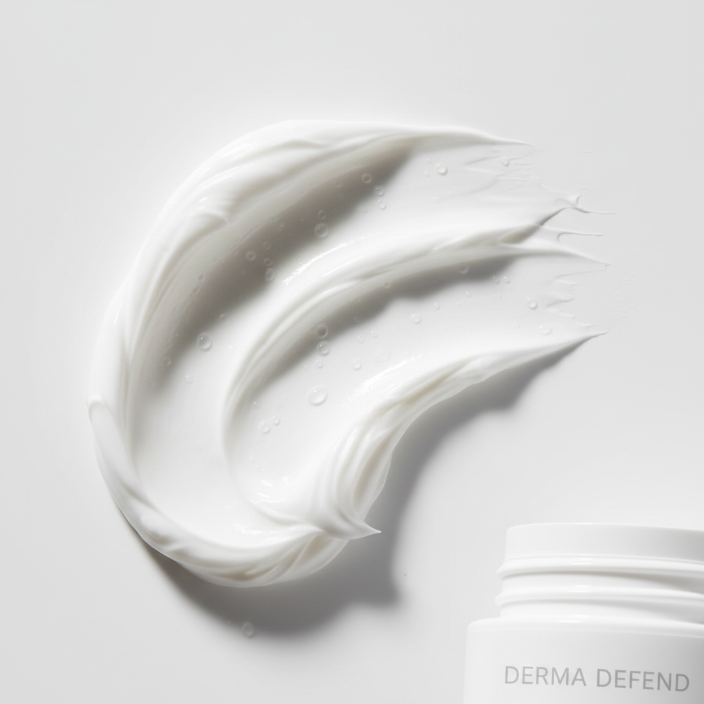 Barrier Cream Textur - reichhaltige, schützende Creme für Hautbarriere